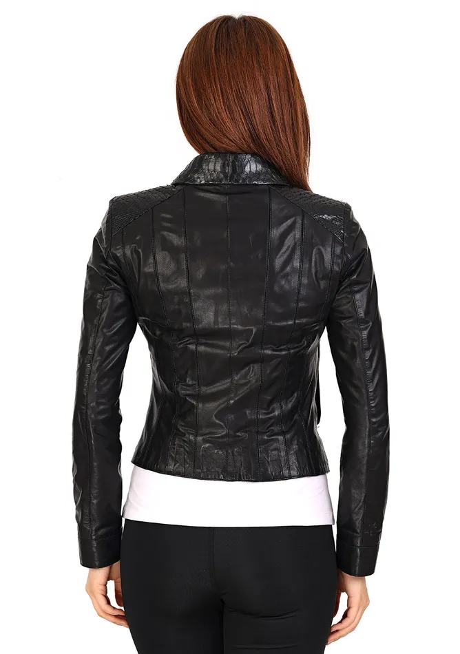 Vinci Leather Leather Jackets The Proctor Pyhtn Black Leather Jacket 8211 Women
