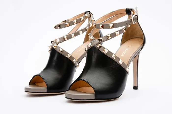 Vinci Leather Sandals The Ribnica Black Leather Ankle Strap Sandal 8211 Women