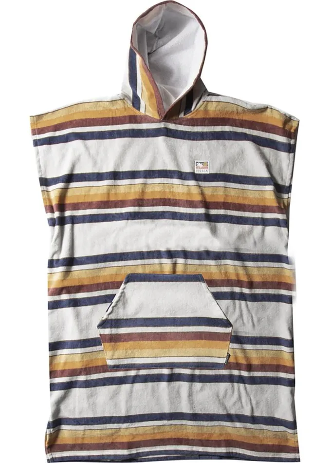 Vissla Changing Towel Poncho Grey Dawn Men Vissla Accessories