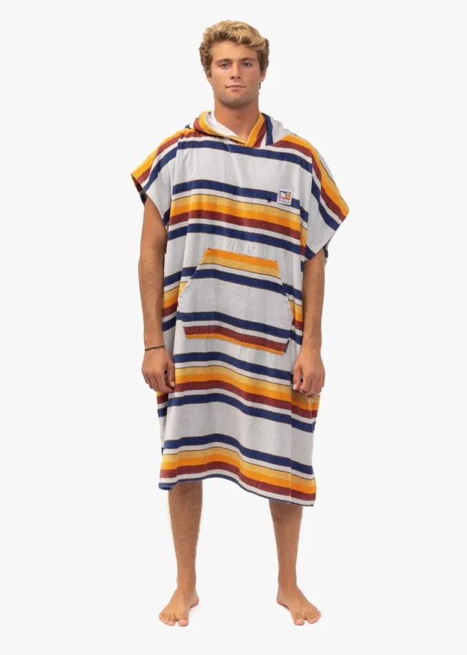 Vissla Changing Towel Poncho Grey Dawn Men Vissla Accessories