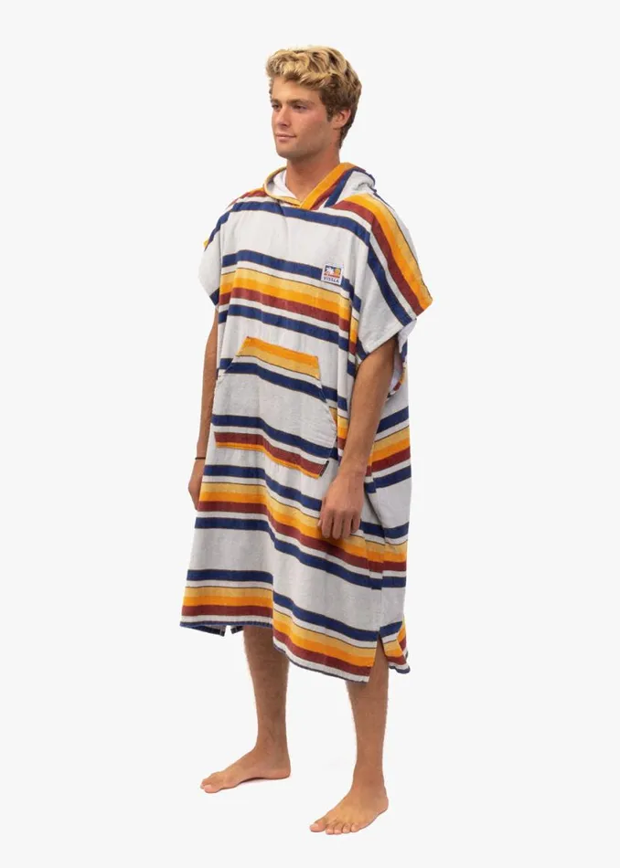 Vissla Changing Towel Poncho Grey Dawn Men Vissla Accessories