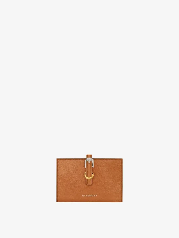 Voyou Wallet In Leather Soft Tan Women Givenchy Wallets and Card Holders