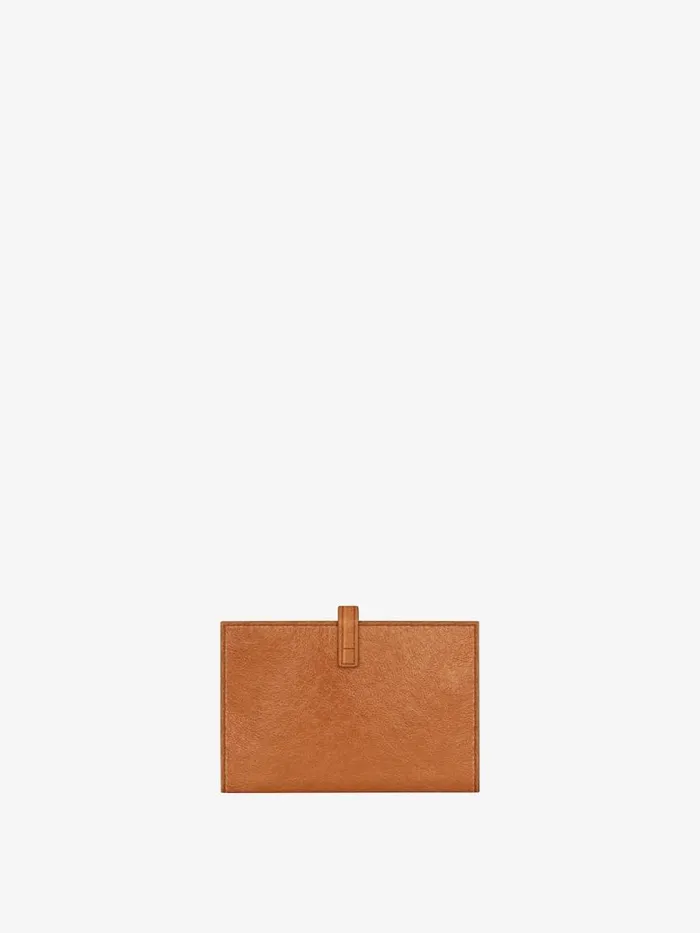 Voyou Wallet In Leather Soft Tan Women Givenchy Wallets and Card Holders