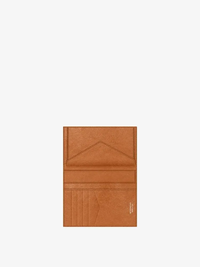 Voyou Wallet In Leather Soft Tan Women Givenchy Wallets and Card Holders