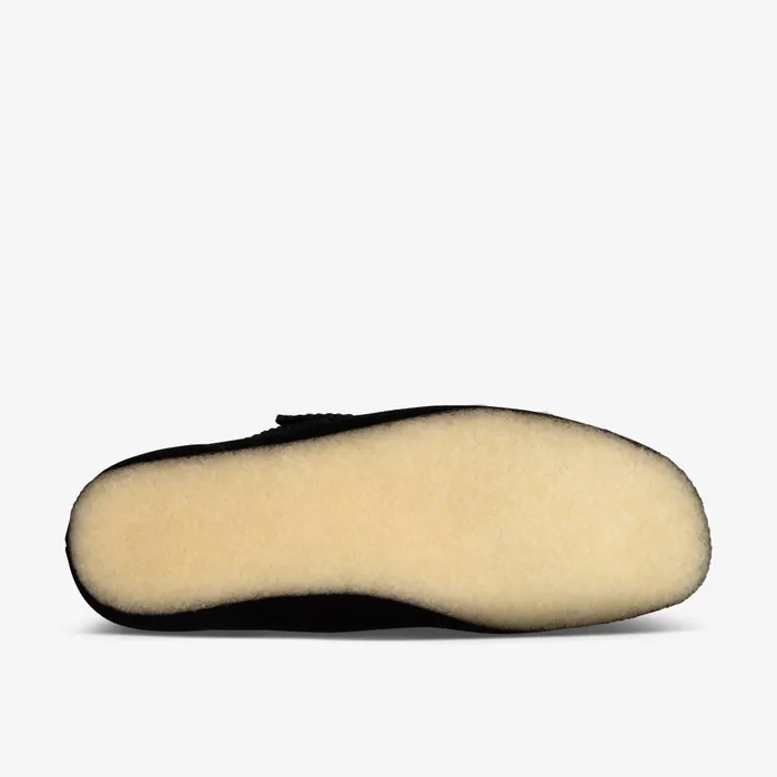Wallabee Boot Black Suede Women Clarks Boots and Booties