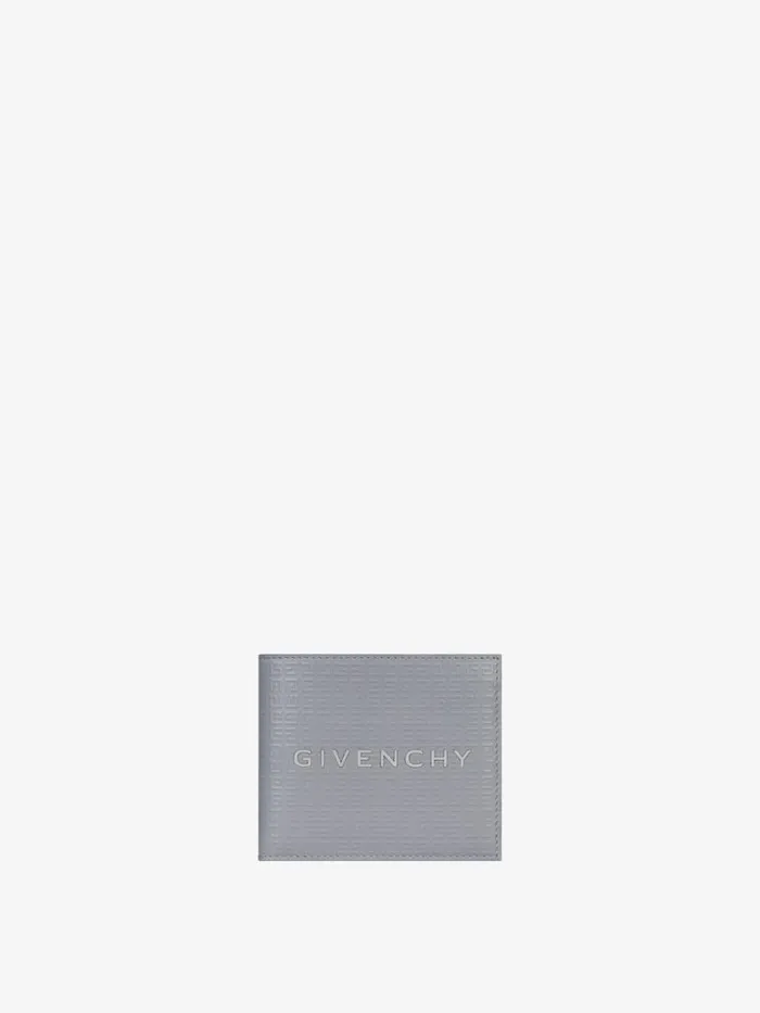 Wallet In 4g Micro Leather Light Grey Men Givenchy Wallets and Card Holders