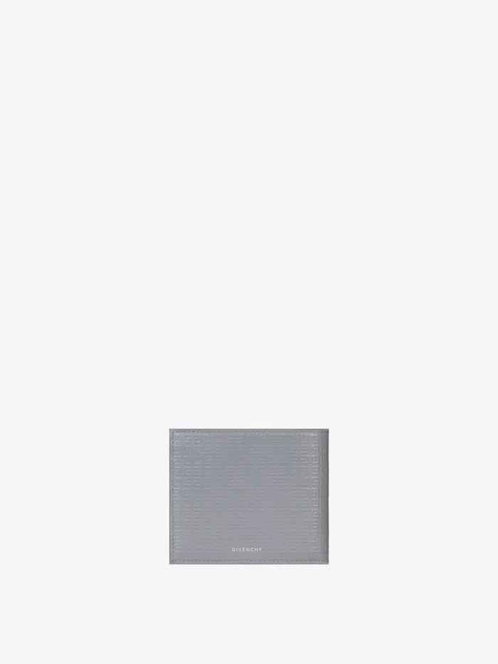 Wallet In 4g Micro Leather Light Grey Men Givenchy Wallets and Card Holders