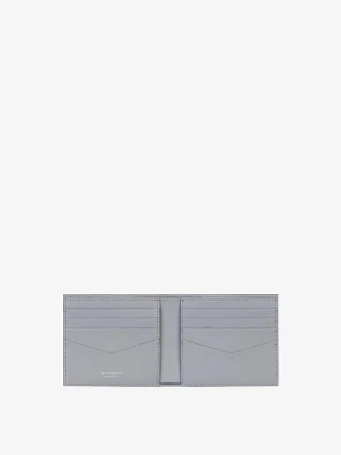 Wallet In 4g Micro Leather Light Grey Men Givenchy Wallets and Card Holders