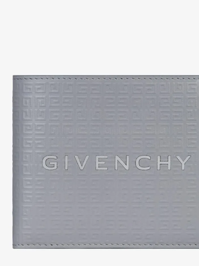 Wallet In 4g Micro Leather Light Grey Men Givenchy Wallets and Card Holders