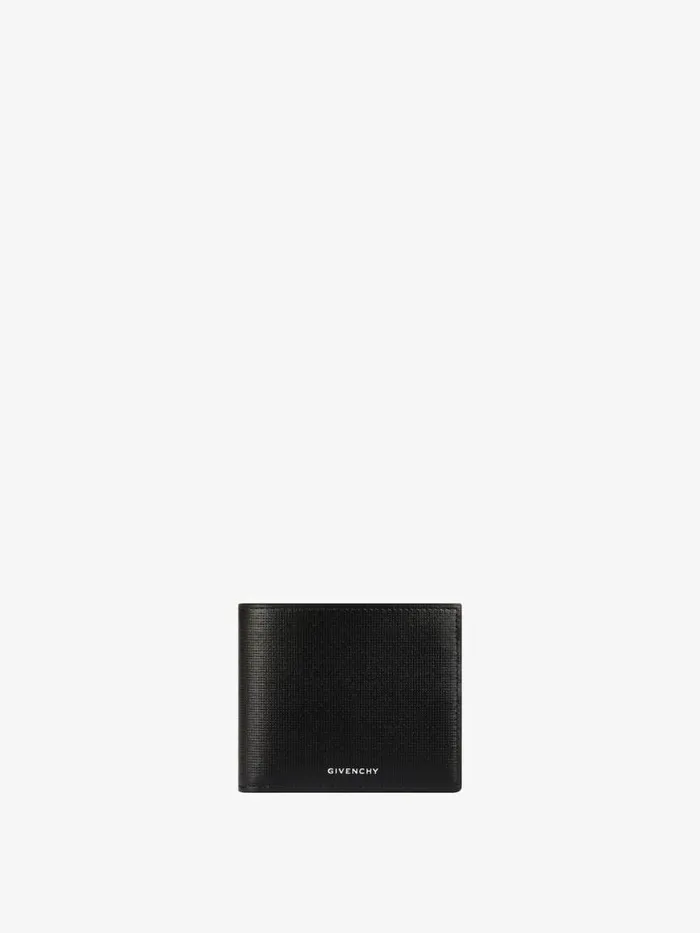 Wallet In Classic 4g Leather Black Men Givenchy Wallets and Card Holders