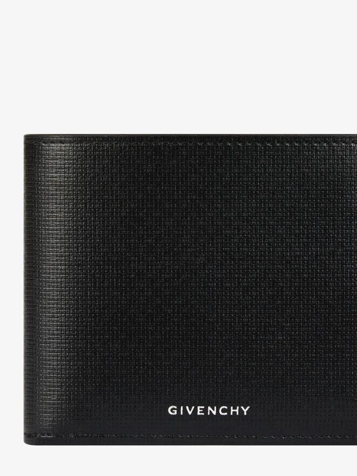 Wallet In Classic 4g Leather Black Men Givenchy Wallets and Card Holders