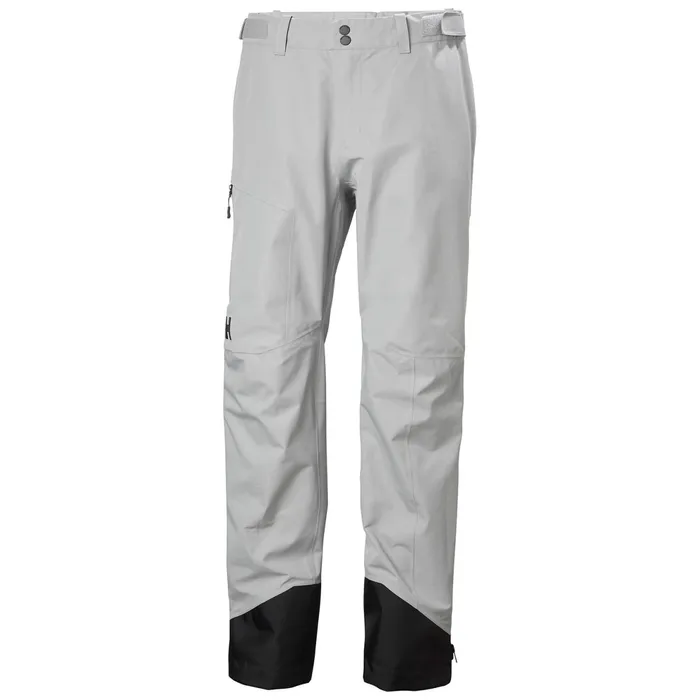 Waterproof Pants Men Helly Hansen ODIN 9 WORLDS INFINITY SHELL PANT 853 Grey Fog