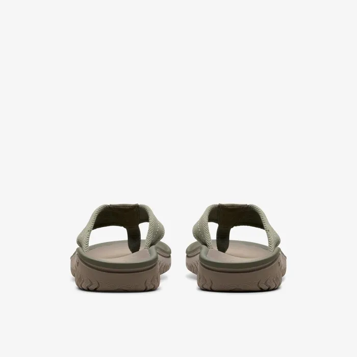 Wesley Belt Olive Men Clarks Sandals and Flip Flops