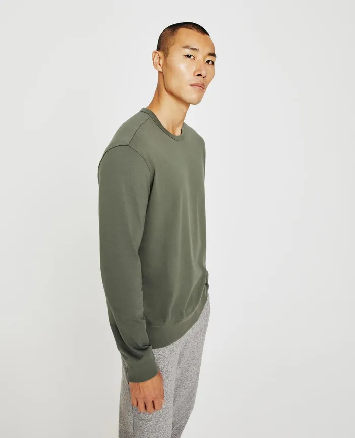 Wesley Pullover Hunter Sage Men AG Jeans Sweatshirts