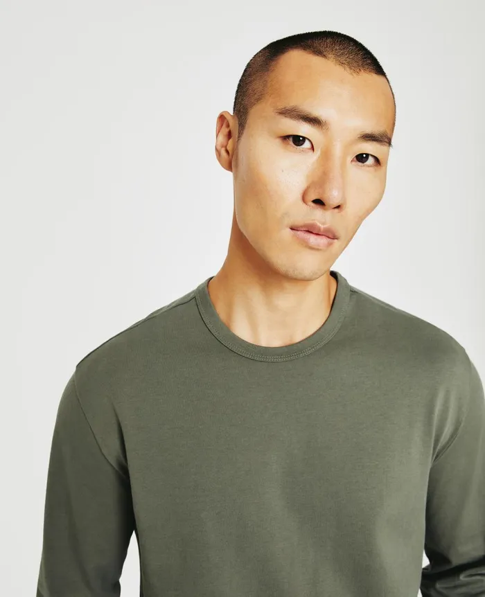 Wesley Pullover Hunter Sage Men AG Jeans Sweatshirts