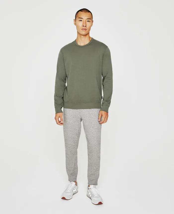 Wesley Pullover Hunter Sage Men AG Jeans Sweatshirts