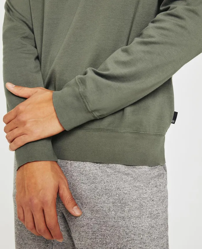 Wesley Pullover Hunter Sage Men AG Jeans Sweatshirts