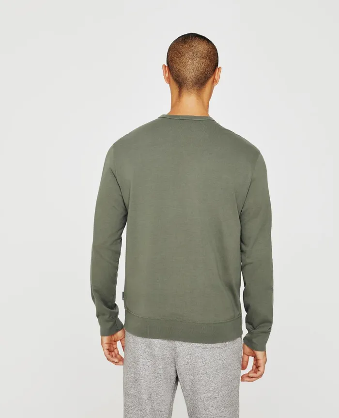 Wesley Pullover Hunter Sage Men AG Jeans Sweatshirts
