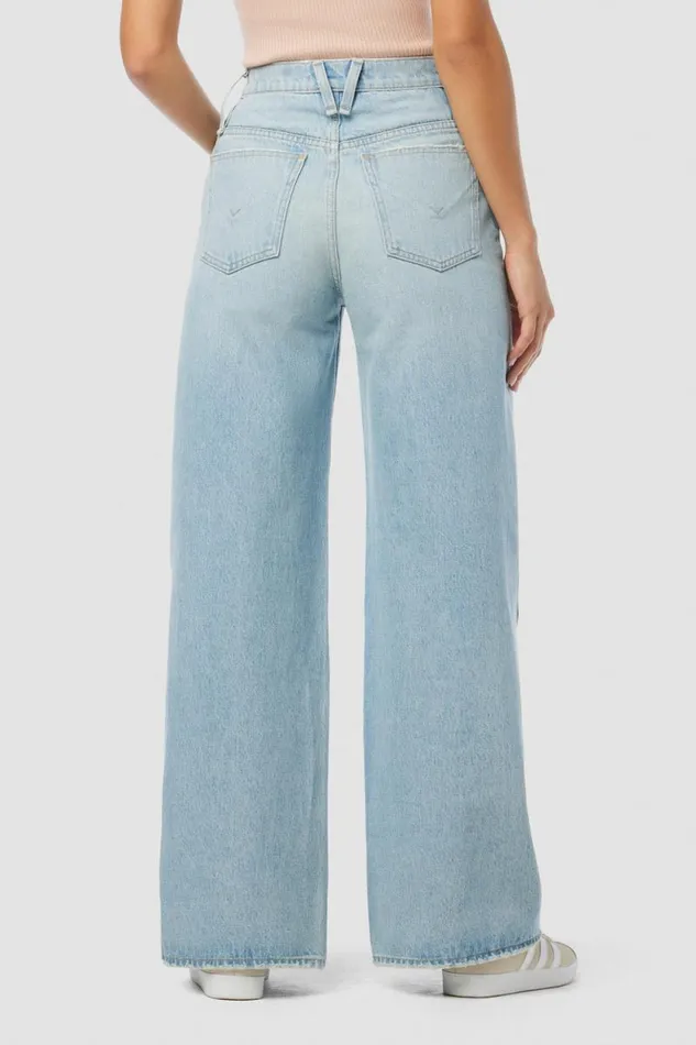 Wide Leg Women Hudson Jeans James HighRise Wide Leg Jean Morningside