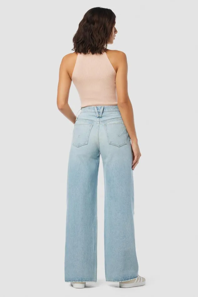 Wide Leg Women Hudson Jeans James HighRise Wide Leg Jean Morningside