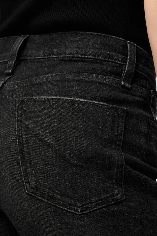 Wide Leg Women Hudson Jeans Rosie HighRise Wide Leg Ankle Jean Dark Raven
