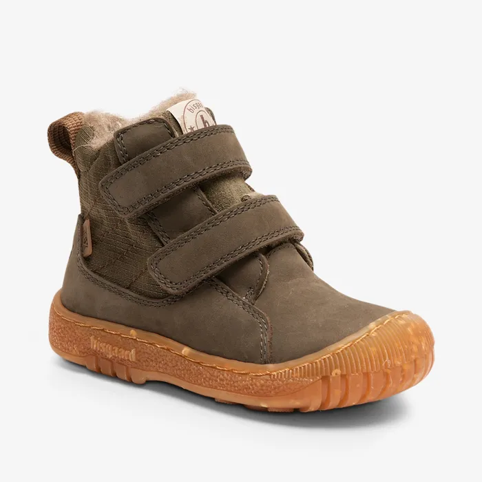 Winter boots KIDS helton tex forrest Green bisgaardshoes