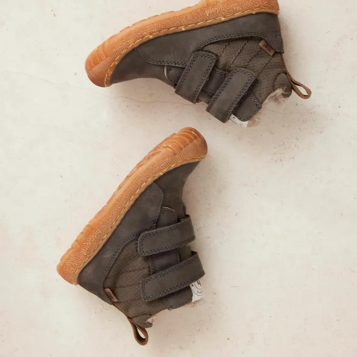 Winter boots KIDS helton tex forrest Green bisgaardshoes