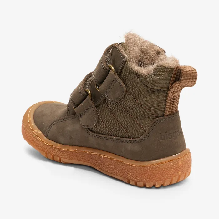 Winter boots KIDS helton tex forrest Green bisgaardshoes