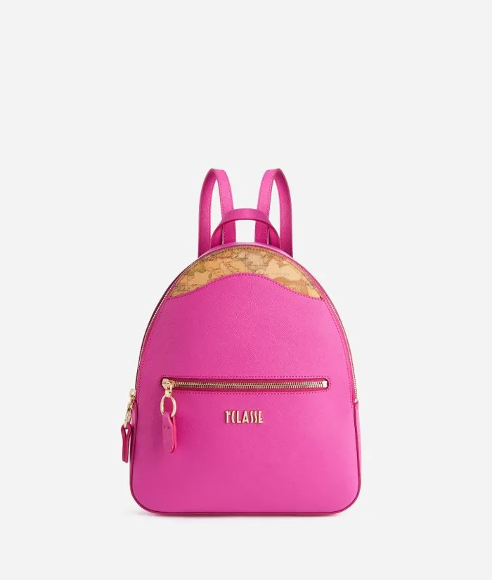 Woman Backpacks Bucket and Belt Bags Alviero Martini Digital City Backpack Magenta Woman Backpacks Bucket and Belt Bags Alviero Martini Digital City Backpack Magenta