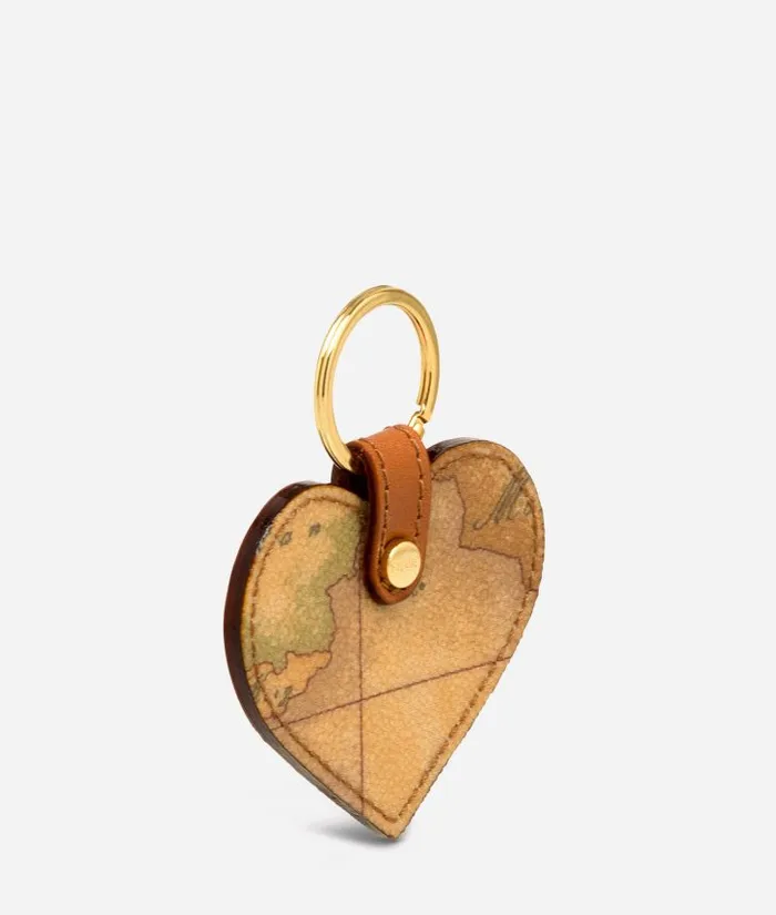 Woman Card Cases and Keyrings Alviero Martini Geo Classic Heart Shaped Key Ring