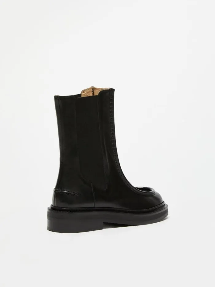 Woman Chelsea Boots Black Maxmara Ankle Boots And Boots Woman Chelsea Boots Black Maxmara Ankle Boots And Boots