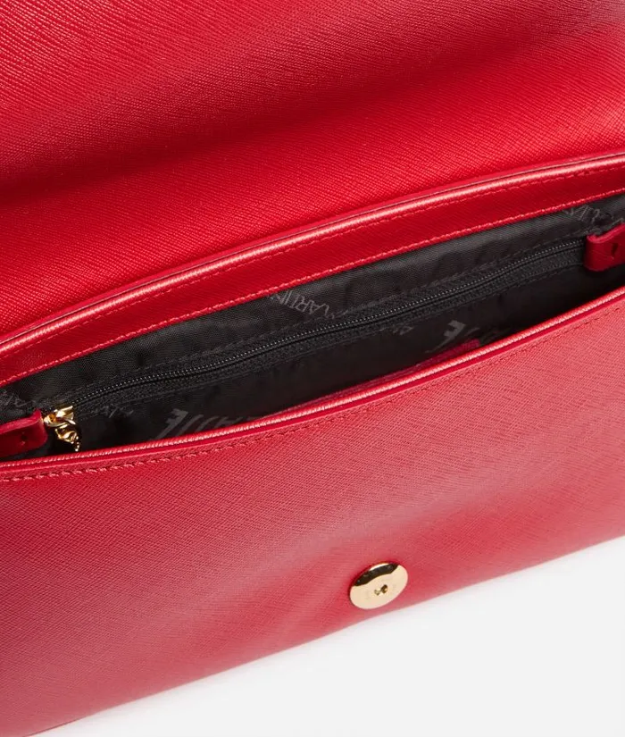 Woman Crossbody Bags Alviero Martini Flying City Flap Crossbody Bag Pearly Red