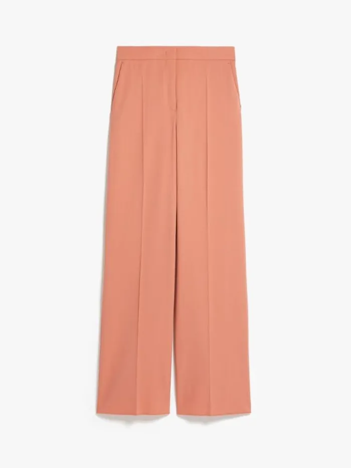 Woman Highwaisted Wool Trousers Salmon Maxmara Suit