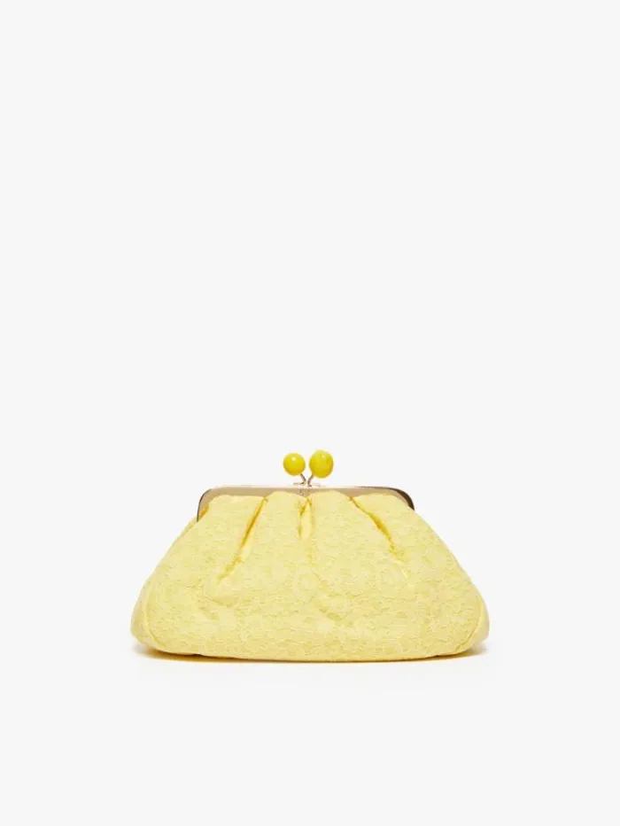 Woman Hommage La France Pasticcino Bag In Lace Bright Yellow Maxmara Weekend Bag Woman Hommage La France Pasticcino Bag In Lace Bright Yellow Maxmara Weekend Bag