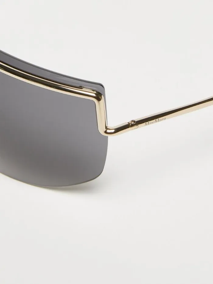 Woman Mask Sunglasses Black Maxmara Eyewear Woman Mask Sunglasses Black Maxmara Eyewear