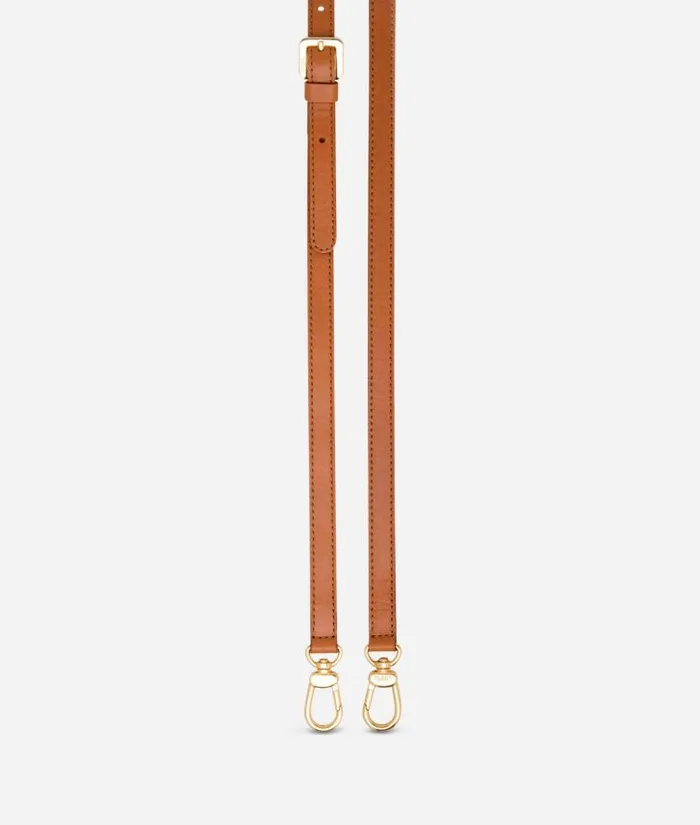 Woman Other Accessories Alviero Martini Adjustable Strap In Tan Leather