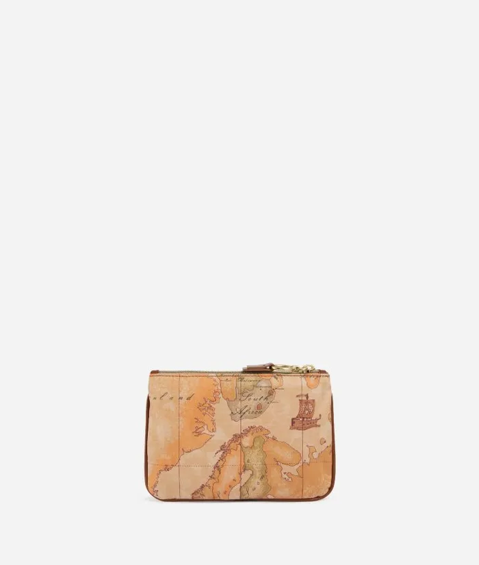 Woman Pouches and Toiletry Bags Alviero Martini Social Soft Pouch Chestnut