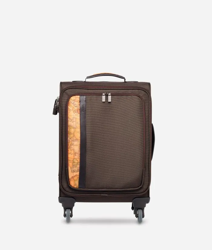 Woman Travel Bags Alviero Martini Work Way Small Nylon Suitcase