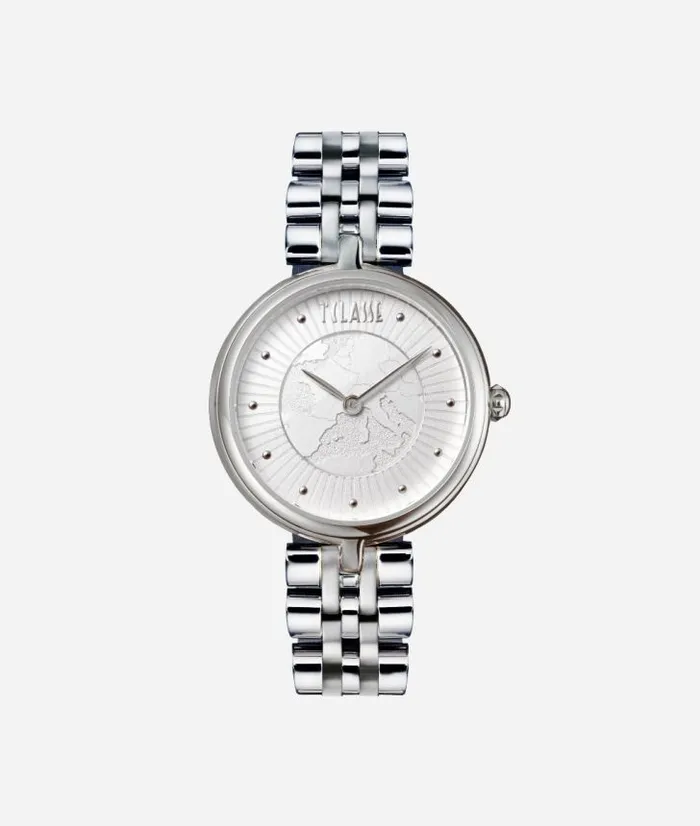 Woman Watches Alviero Martini Zanzibar Stainless Steel Watch Silver