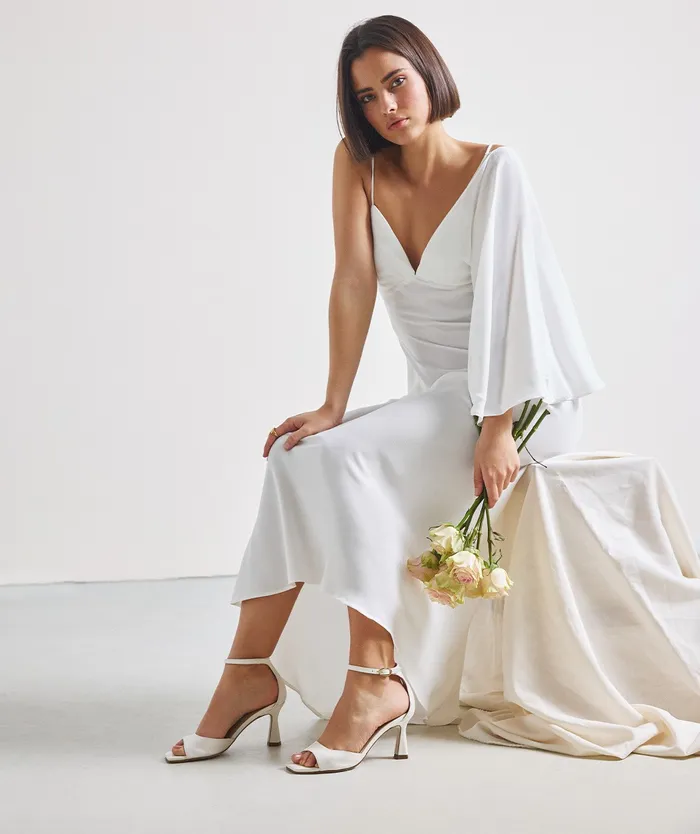 Women Alayor White 8211 Heeled Sandals Pedro Miralles