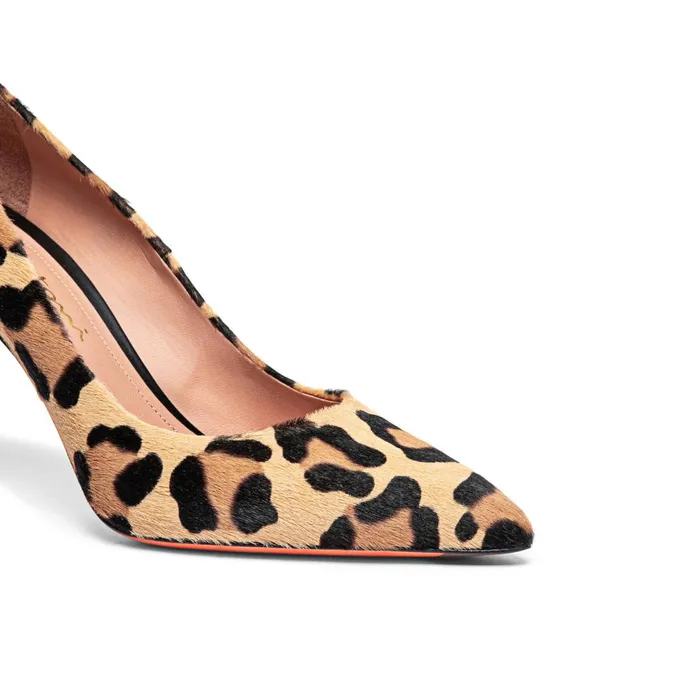 Women AnimalPrint Cavallino HighHeel Pump Santoni Pumps and Heels