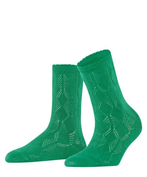 Women Argyle Vibe Women Socks Emerald FALKE Socks