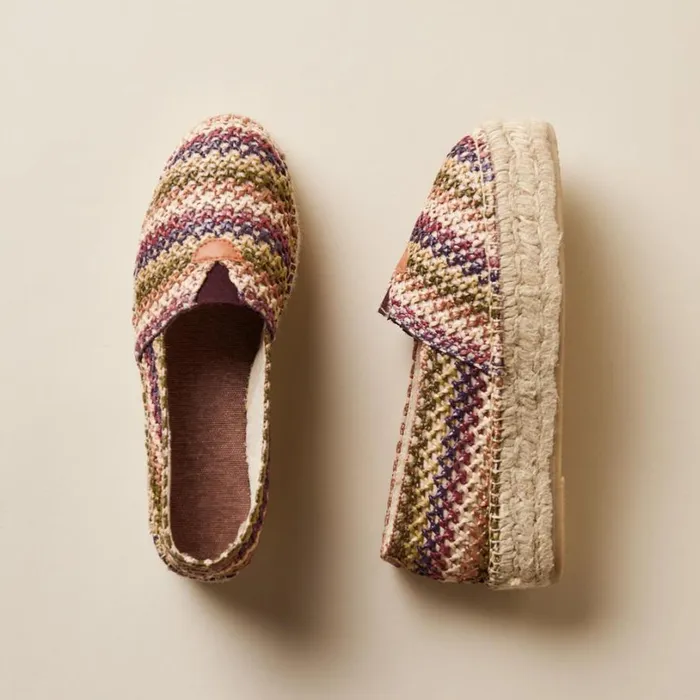 Women Arlet Espadrilles Plum Multi Sundance Catalog Shoes