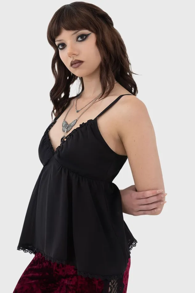 Women Basics Killstar Bitter Soul Cami Top