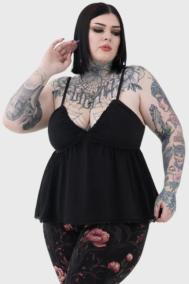 Women Basics Killstar Bitter Soul Cami Top