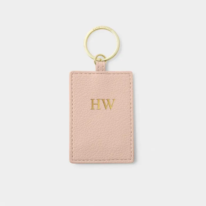 Women Birthstone Collection Katie Loxton July Birthstone Keyring In Nude Pink