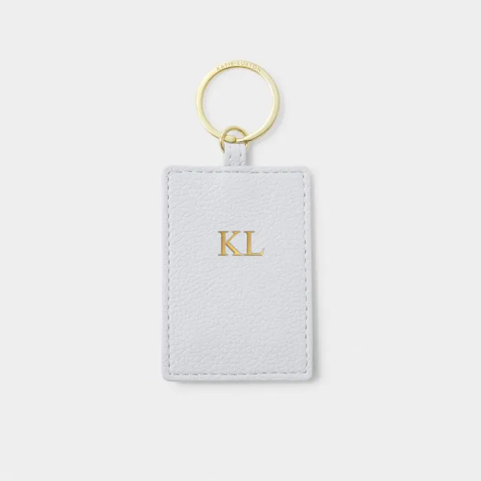 Women Birthstone Collection Katie Loxton June Birthstone Keyring In Powder Blue
