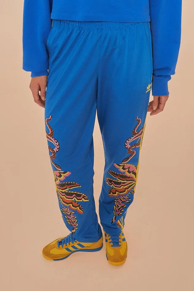 Women Blue Adidas Farm Rio Sweatpants Blue FARM Rio Pants