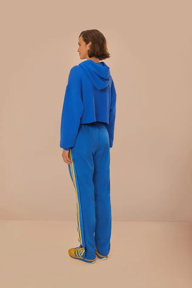 Women Blue Adidas Farm Rio Sweatpants Blue FARM Rio Pants