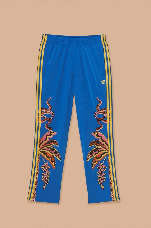 Women Blue Adidas Farm Rio Sweatpants Blue FARM Rio Pants